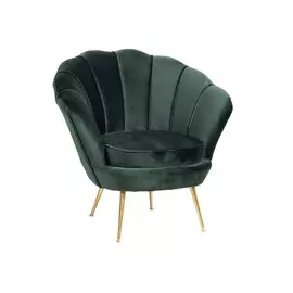 Велюровое кресло (garda decor) зеленый 87x93x79 см.