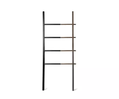 Вешалка-лестница hub (umbra) черный 41x152x3 см.