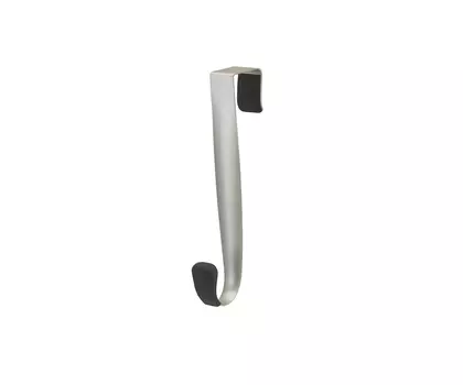 Вешалка надверная schnook (umbra) серый 25x20x2 см.