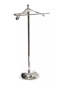 Вешалка напольная (garda decor) серебристый 45x158x28 см.