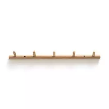 Вешалка настенная darpa (laredoute) бежевый 70x7x9 см.