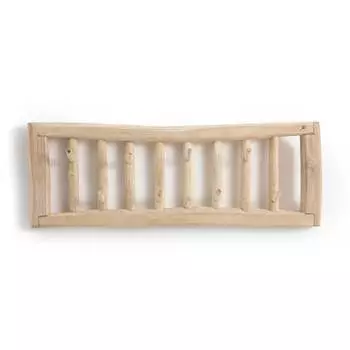 Вешалка настенная ghada (laredoute) бежевый 70x11x26 см.