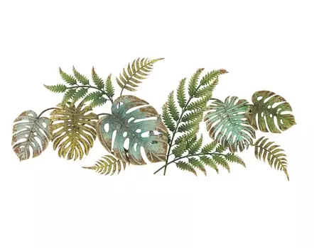 Вешалка настенная jungle (kare) зеленый 107x47x8 см.