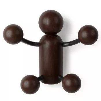 Вешалка woody (umbra) коричневый 17x14x10 см.