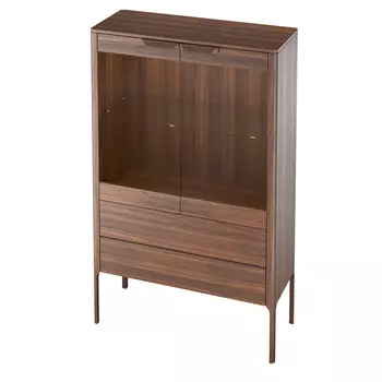 Витрина ronda, mod interiors (mod interiors) коричневый 39x161 см.