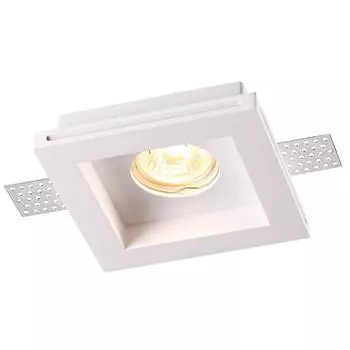 Встраиваемый под покраску светильник novotech yeso 370471 (novotech) белый 130x30 см.