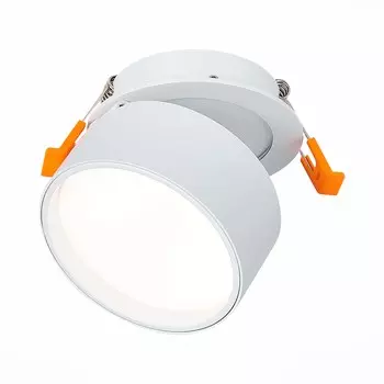 Встраиваемый поворотный светильник st luce встраиваемые светильники st651.548.09 (st luce) белый