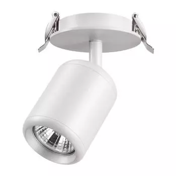 Встраиваемый спот novotech pipe 370452 (novotech) белый 155 см.