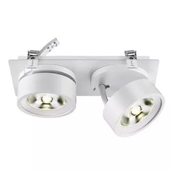 Встраиваемый спот novotech prometa 357878 (novotech) белый 320x163 см.