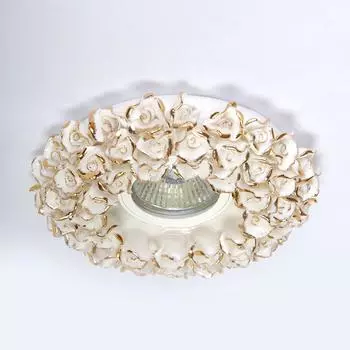 Встраиваемый светильник abrasax 014-whg (abrasax) золотой 20 см.