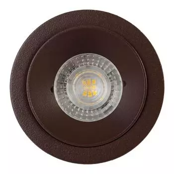 Встраиваемый светильник denkirs dk2026-ch (denkirs) коричневый 2 см.