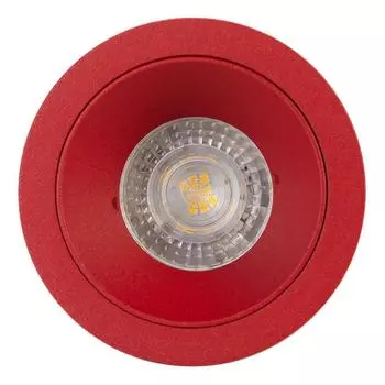 Встраиваемый светильник denkirs dk2026-re (denkirs) красный 2 см.