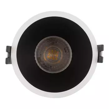 Встраиваемый светильник denkirs dk3026-wb (denkirs) черный 53 см.