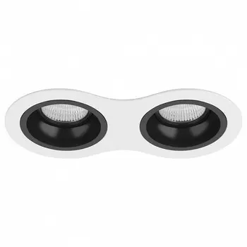 Встраиваемый светильник domino (lightstar) белый 21x11 см.