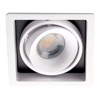 Встраиваемый светильник italline de-311 white (italline) белый 105x75 см.