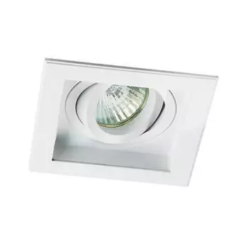 Встраиваемый светильник italline dy 1681 white (italline) белый 106x5 см.