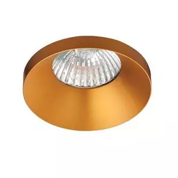 Встраиваемый светильник italline sp solo gold (italline) золотой 10 см.