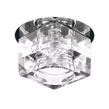 Встраиваемый светильник lightstar romb 004060 (lightstar) серебристый 50 см.