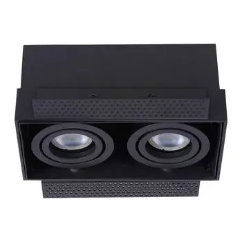 Встраиваемый светильник lucide trimless 09925/02/30 (lucide) черный 185x90 см.