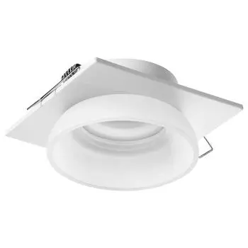 Встраиваемый светильник novotech lirio 370724 (novotech) белый 92x40 см.