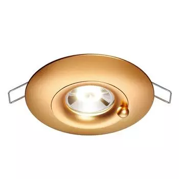 Встраиваемый светильник novotech spot nt21 000 water 370791 (novotech) золотой
