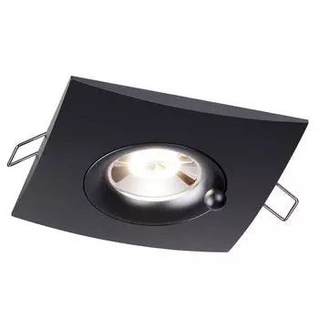 Встраиваемый светильник novotech spot nt21 000 water 370796 (novotech) черный 98 см.