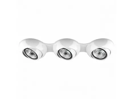 Встраиваемый светильник ocula (lightstar) белый 35x6x3 см.