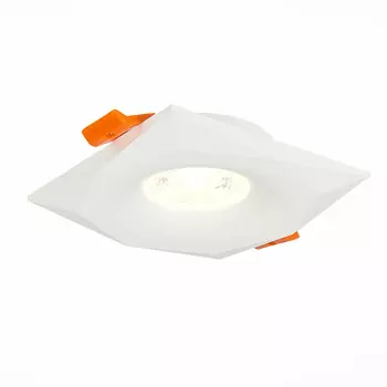 Встраиваемый светильник ovasis (st luce) белый 9x3x9 см.