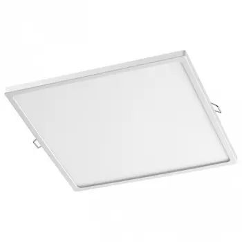 Встраиваемый светильник stea (novotech) белый 22x22 см.