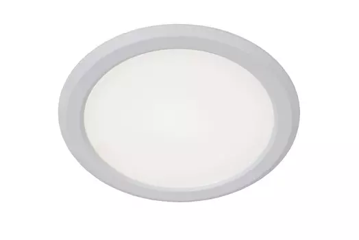 Встраиваемый светильник tendo-led (lucide) белый 11.6x3.6x11.6 см.