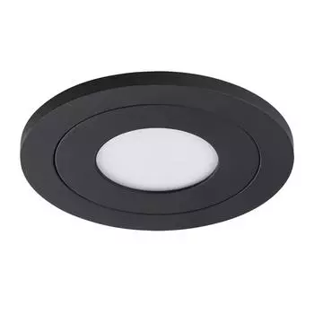 Встраиваемый светодиодный светильник lightstar leddy 212177 (lightstar) черный 4 см.