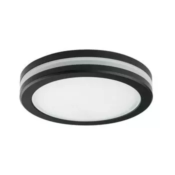 Встраиваемый светодиодный светильник lightstar maturo 070754 (lightstar) черный 20 см.
