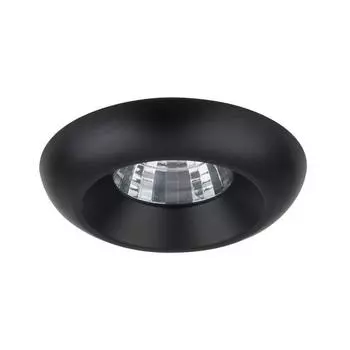 Встраиваемый светодиодный светильник lightstar monde 071057 (lightstar) черный 12 см.