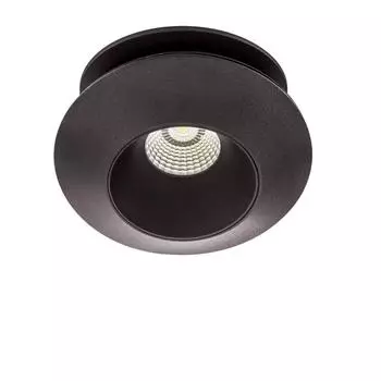 Встраиваемый светодиодный светильник lightstar orbe 051207 (lightstar) черный 87 см.