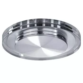 Встраиваемый светодиодный светильник lightstar speccio 070312 (lightstar) серебристый 20 см.