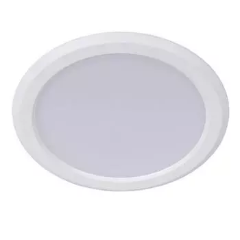 Встраиваемый светодиодный светильник lucide tendo-led 07902/09/99 (lucide) белый 36 см.