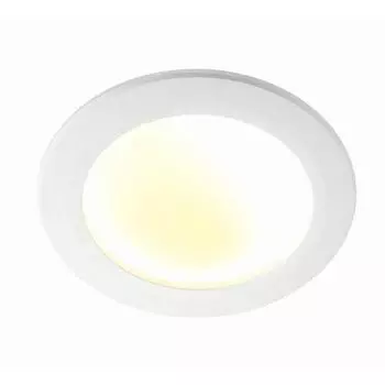 Встраиваемый светодиодный светильник novotech gesso 357353 (novotech) белый