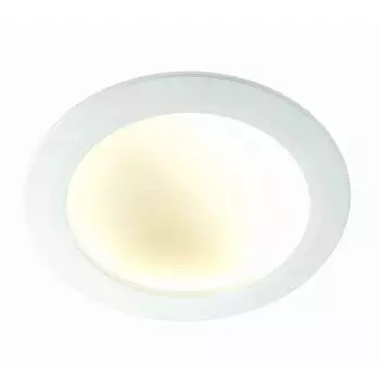 Встраиваемый светодиодный светильник novotech gesso 357354 (novotech) белый