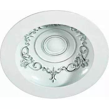 Встраиваемый светодиодный светильник novotech gesso 357356 (novotech) белый