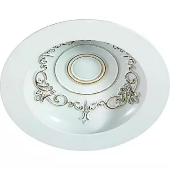 Встраиваемый светодиодный светильник novotech gesso 357360 (novotech) белый