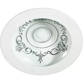 Встраиваемый светодиодный светильник novotech gesso 357491 (novotech) белый 45 см.