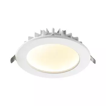Встраиваемый светодиодный светильник novotech gesso 358806 (novotech) белый 50 см.