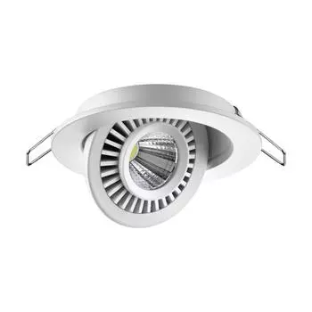 Встраиваемый светодиодный светильник novotech gesso 358815 (novotech) белый 45 см.