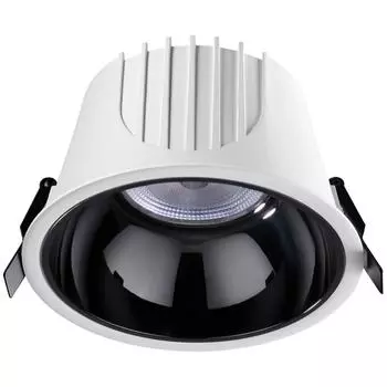 Встраиваемый светодиодный светильник novotech knof 358703 (novotech) белый 94 см.