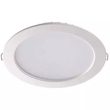 Встраиваемый светодиодный светильник novotech luna 358031 (novotech) белый 25 см.