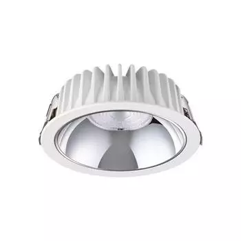 Встраиваемый светодиодный светильник novotech mars 358297 (novotech) белый 42 см.