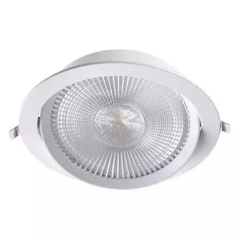 Встраиваемый светодиодный светильник novotech stern 358001 (novotech) белый 42 см.