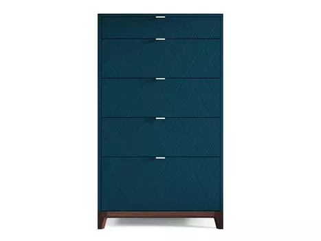 Высокий комод case (the idea) бежевый 70x120x45 см.