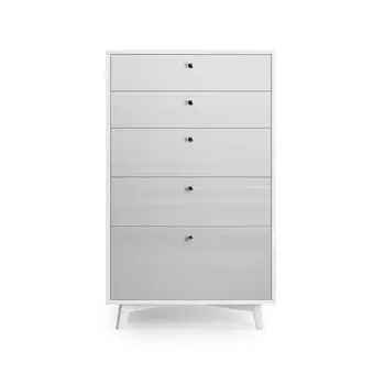 Высокий комод france fr024 (the idea) серый 76x126x45 см.