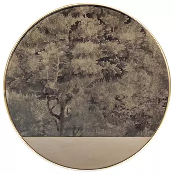 Зеркальное панно фукэ (object desire) серый 2 см.